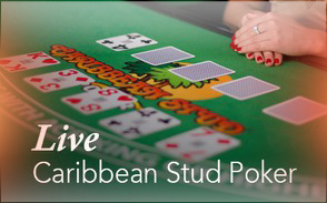 Live Caribbean Stud Poker